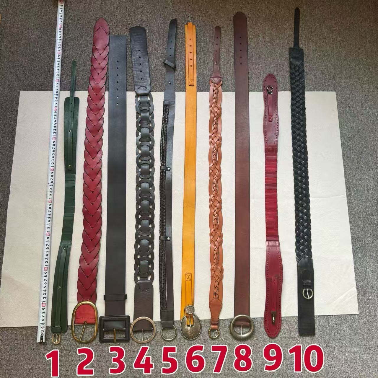 外单样品腰封 默认微瑕進口头层牛皮外搭装饰大衣毛衣风衣束腰带