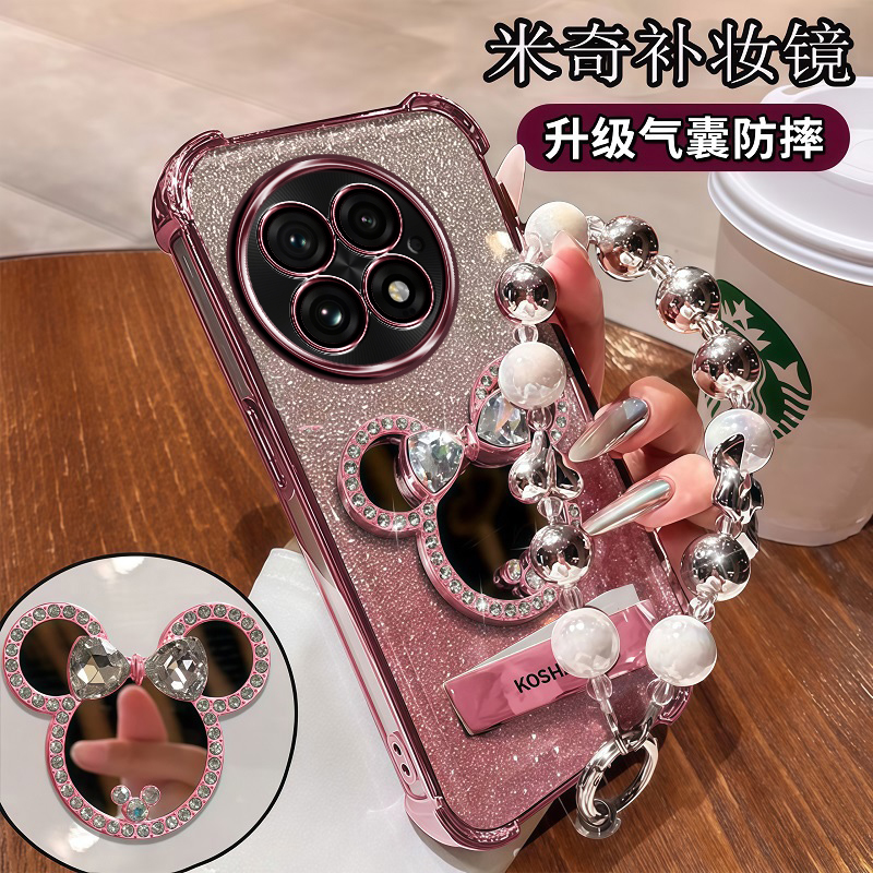 新款手机壳自带补妆镜