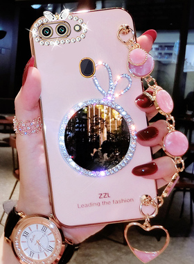 oppoR15梦境版手机壳oppor15保护套oppo r17外壳r17pro防摔opopr直边oppor全包软壳r15星云版opp女新款补妆镜