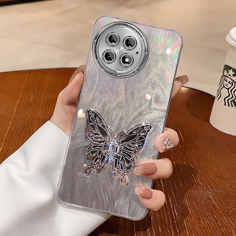 羽纱手机壳保护套蝴蝶支架新款潮