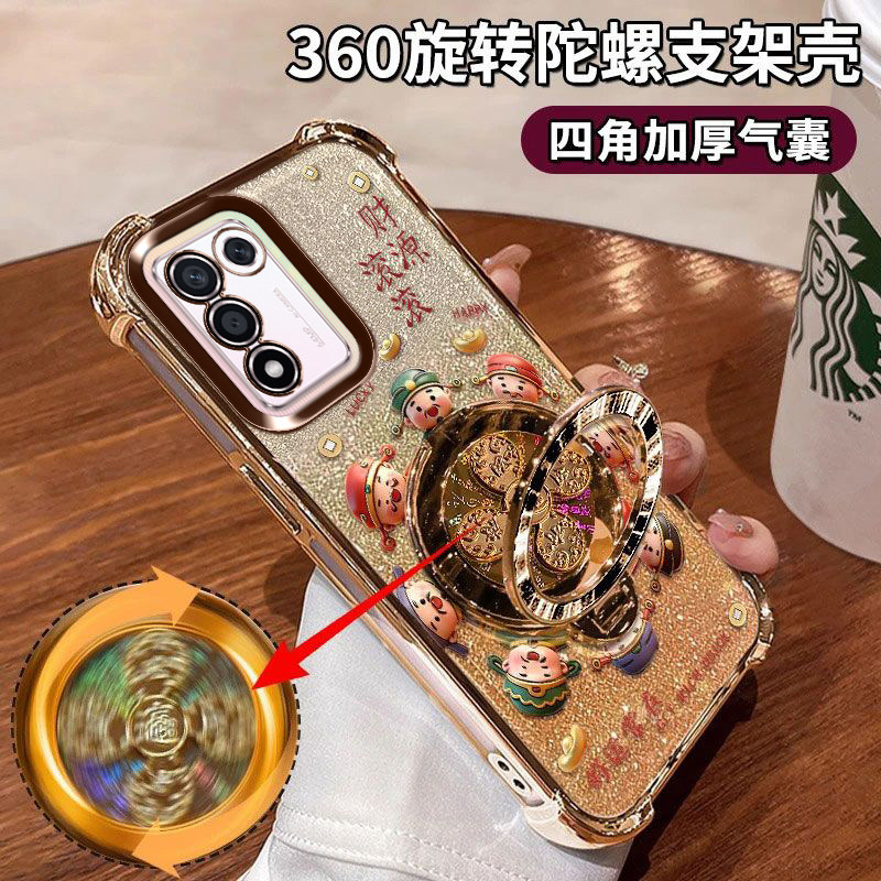 适用于OPPOK10活力版手机壳可爱少女风5G网红爆款PERM10四角气囊10-K镜头膜保护套K10活力板气质OPPO硅胶软壳