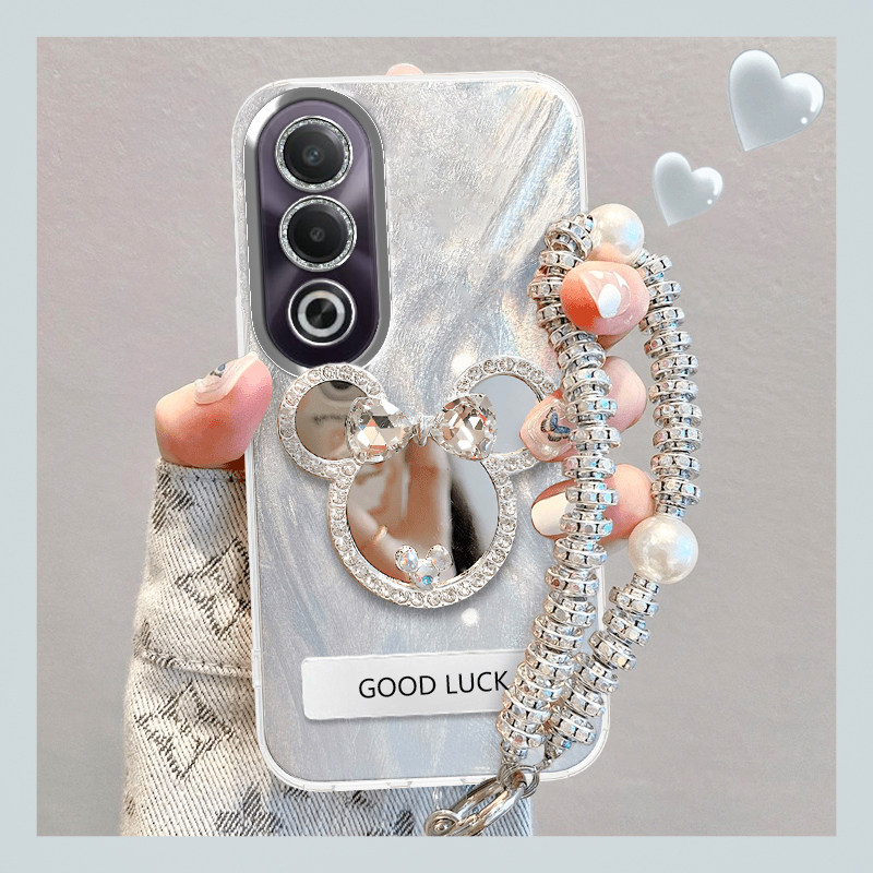 羽纱手机壳保护套补妆镜新款潮流