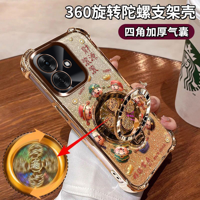 适用于华为荣耀Play10A手机壳全包边镜头膜NLA-LX3四角气囊honor硅胶软套play10a简约保护套huawei新款高颜值