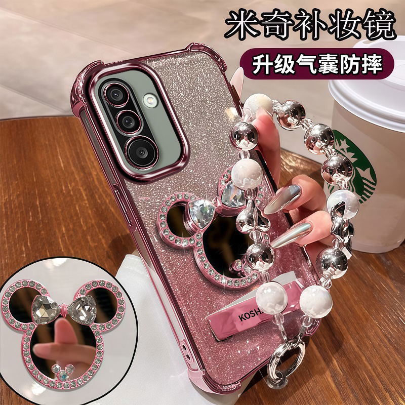 新款手机壳自带补妆镜