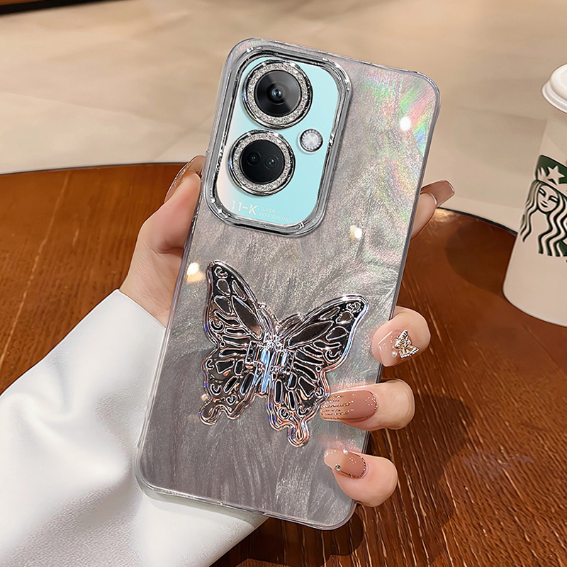 羽纱手机壳保护套蝴蝶支架新款潮