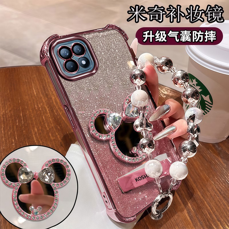 新款手机壳自带补妆镜