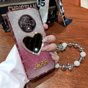 华为优畅享50plus手机壳畅享50puls保护硅胶套5G个性创意VP005全包防摔50p软壳外壳带镜子女潮umagic网红智选