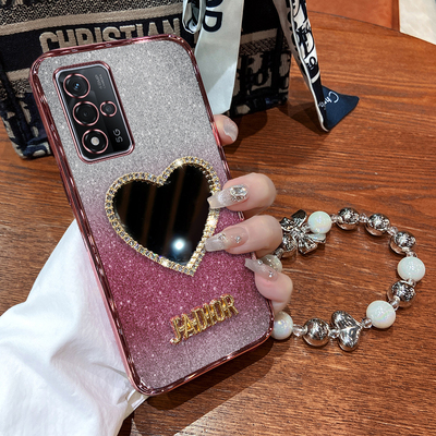 oppoA93s硅胶创意手机壳带镜子
