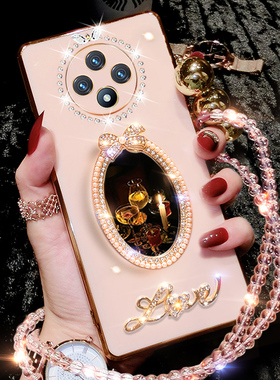 oppoA3手机壳oppoa3保护A3硅胶套5G全包防摔PJT110钻opa软壳新款opopa潮女带镜子可爱oppopjt110高级感0pp0钻