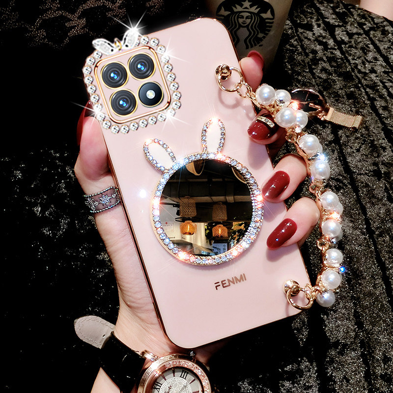 华为优畅享20手机壳wkg一an00保护套5g潮女补妆镜anoo全包防摔软壳wk