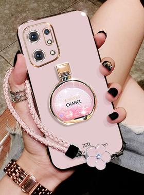 oppofindx5手机壳findx5pro保护套oppo硅胶5G全包防摔por天玑版网红oppofandx5软壳find男女x5潮带支架新款钻