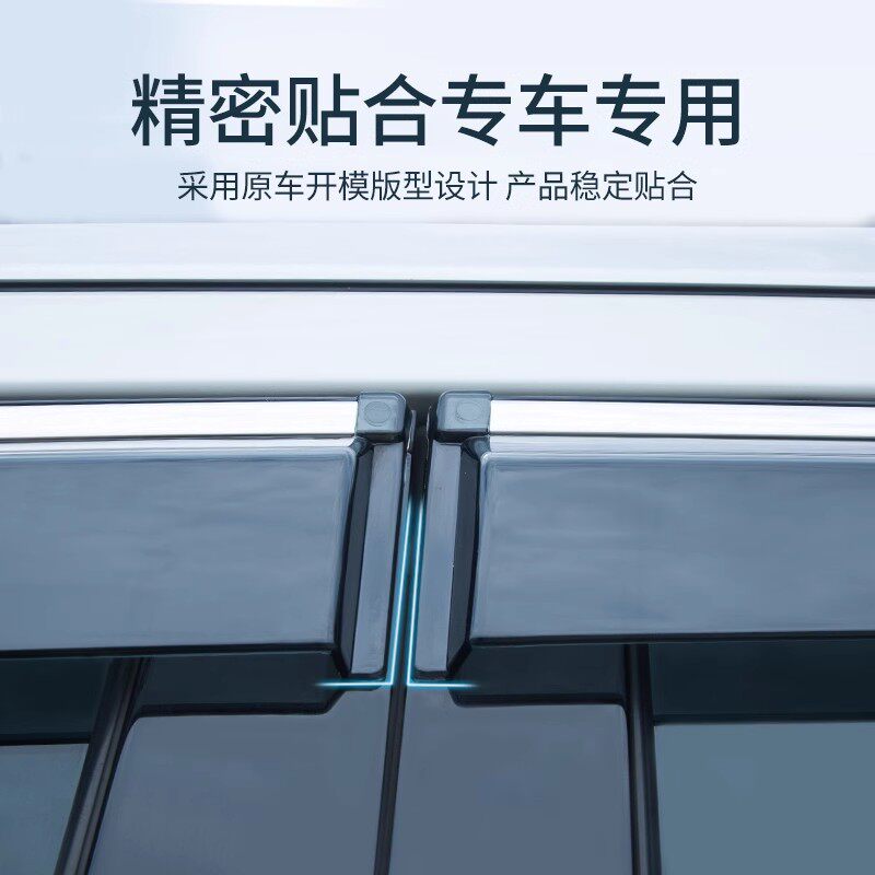 Ford Edge Window Deflectors for 2019 Edge & ST Models - Product image 3