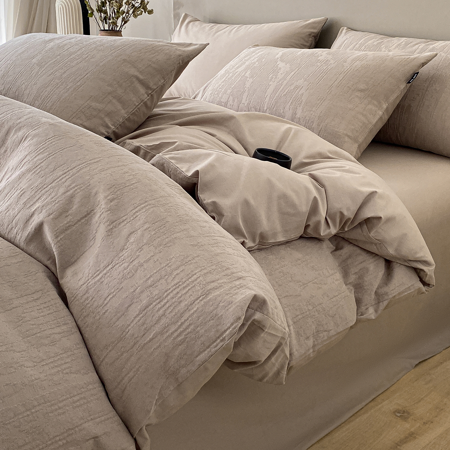 100%纯棉提花被套软糯亲肤