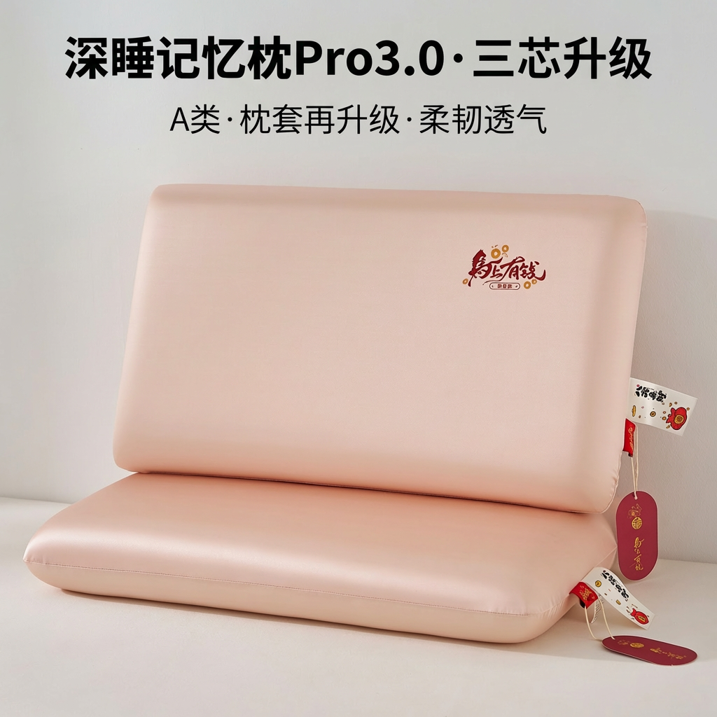 2026新款深睡枕Pro3枕头护颈椎助睡眠睡觉专用枕芯家用一对单个装