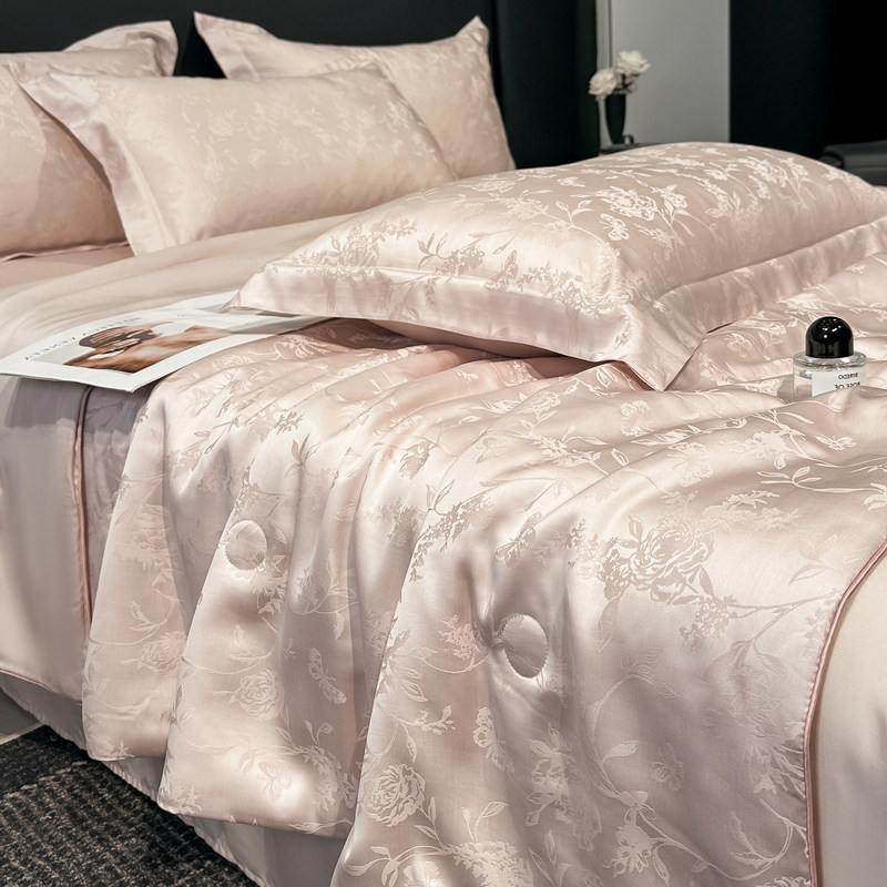 夏天凉感天丝夏凉被夏季单双人冰丝空调被可机洗薄被子a类母婴级