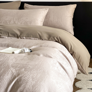 a类加大双人提花被套220x240单件加厚四季 三件套 通用被罩2025新款