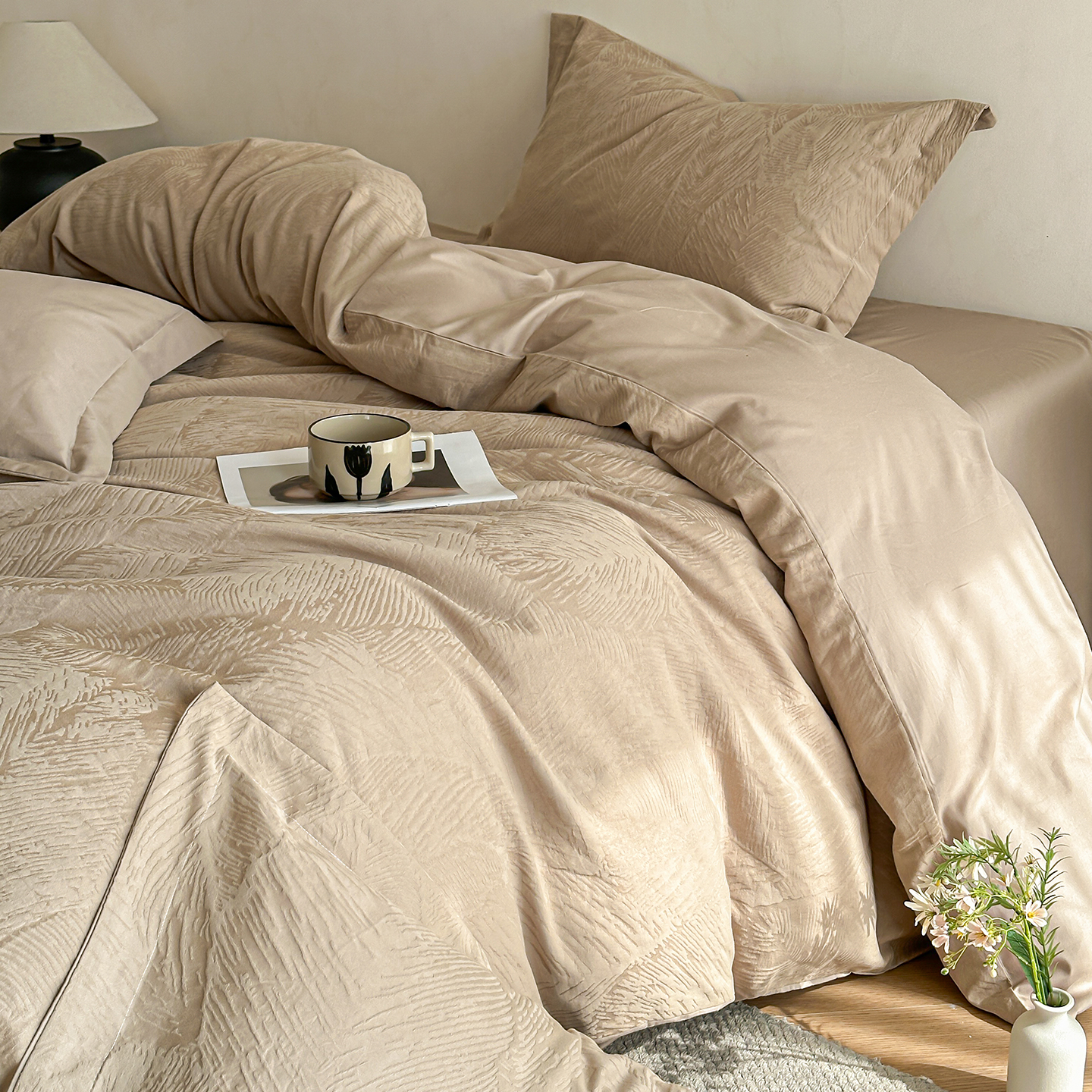 巨好看的纯棉四件套100全棉