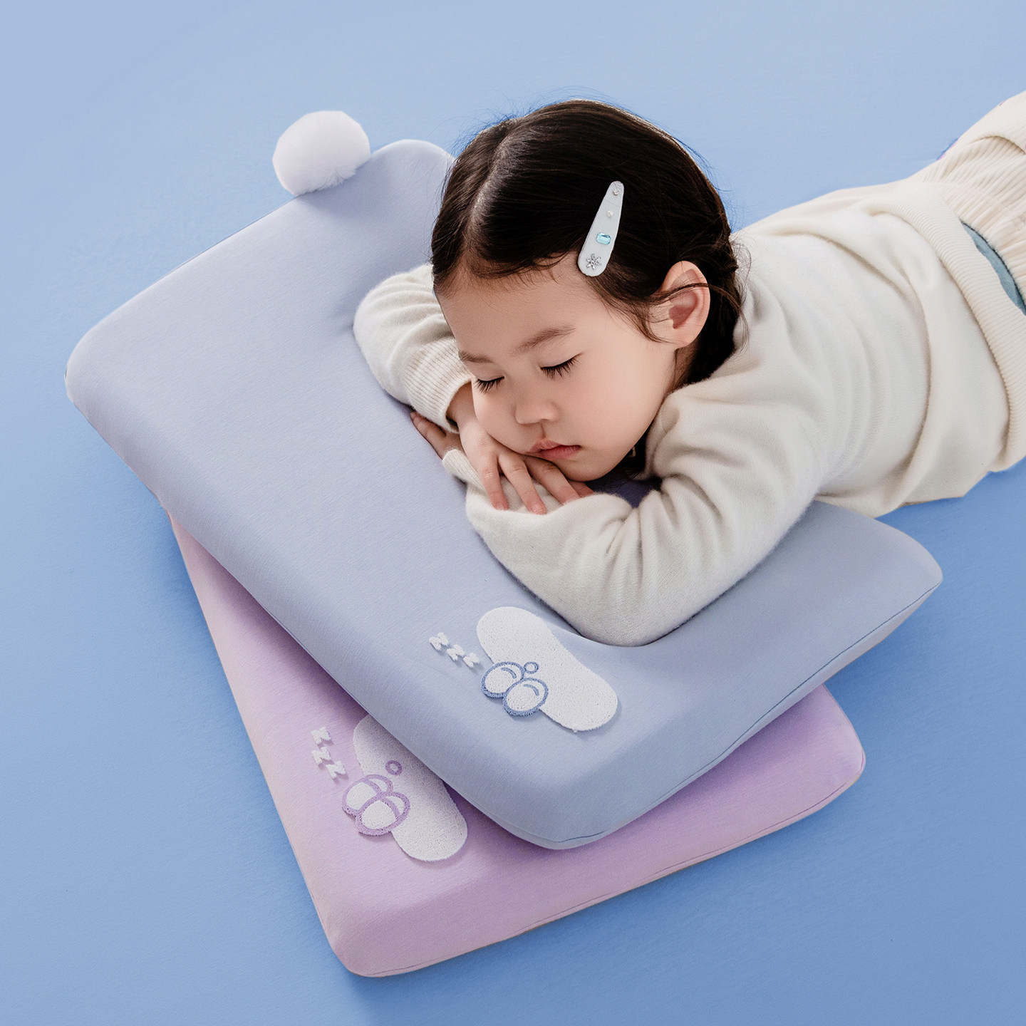 儿童深睡记忆枕头护颈椎助睡眠2025新款枕芯家用一对睡觉四季通用