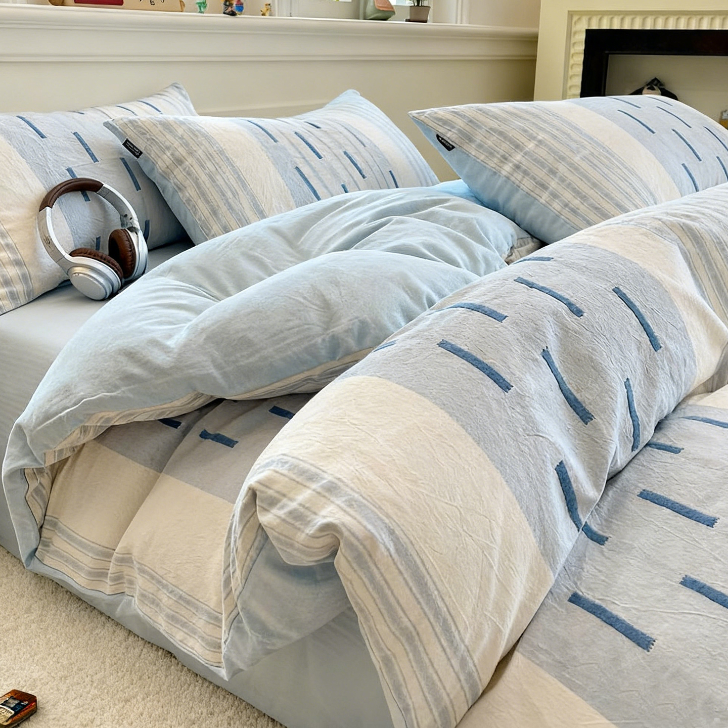 床上四件套纯棉100全棉a类母婴级