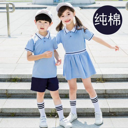 幼儿园园服夏装英伦风校服
