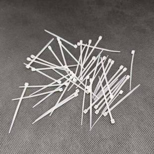 花匠园艺白色塑料扎带细长款手表配件维修散件连接轴