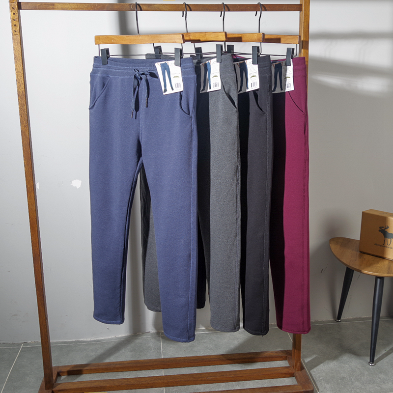 company Canada man Leather Cashmere reunite with thickening keep warm motion sweatpants  Easy Versatilein the Men's clothing, Casual pants  category - from Buy2taobao.com to provide professional Taobao agent buy service