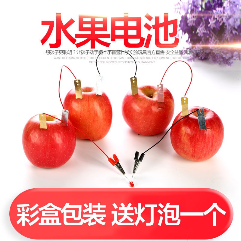 水果电池实验发电小制作科技科学土豆发明材料包自制材料DIY器材|msdalam kategori Toy/bayi/teka-teki/blok bangunan/model, STEAM玩具/教具, 生命科学, 发电玩具 - dari Buy2taobao.com untuk memberikan perkhidmatan ejen Taobao profesional membeli