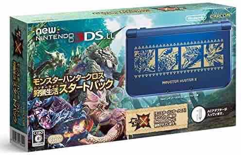 中古 任天堂 NEW 3DSLL怪物猎人限定 原装正版 日本直邮 包邮