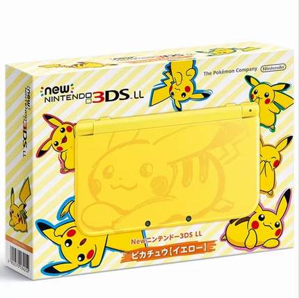 全新原装正版  任天堂 NEW 3DSLL皮卡丘  正版全新皮卡丘  包邮