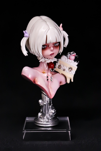 异斯模型树脂手办 妇产科女生头像 GK白模 人形未上色模型现货