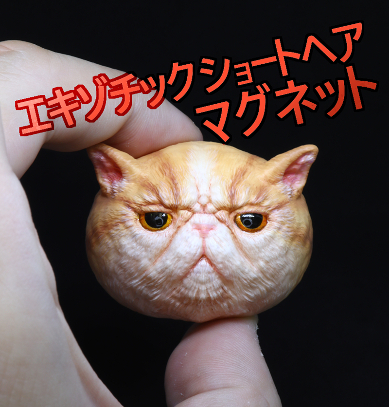异斯模型树脂白模 异国短毛猫白模冰箱贴动漫模型GK未涂装现货