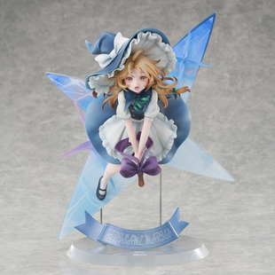 白模未上色现货 魔理沙雾雨Ver. 异斯模型树脂手办1 6东方project