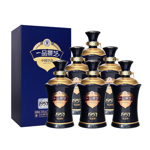 一品景芝500ml*6芝香型53度白酒
