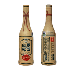 景芝白乾老字号升级版高粱大曲白酒52度500ml*2瓶白干粮食口粮酒