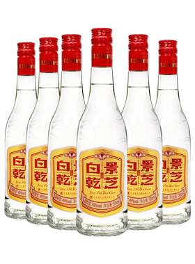 景芝白干升级版49度500ml*6瓶酒