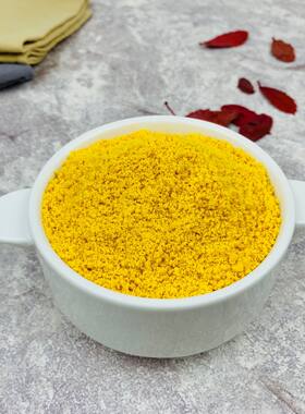 卷麻蛋黄粉发毛挑食100克