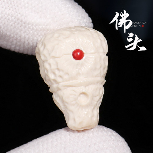 精工猛犸牙雕刻陨石坑一体三通