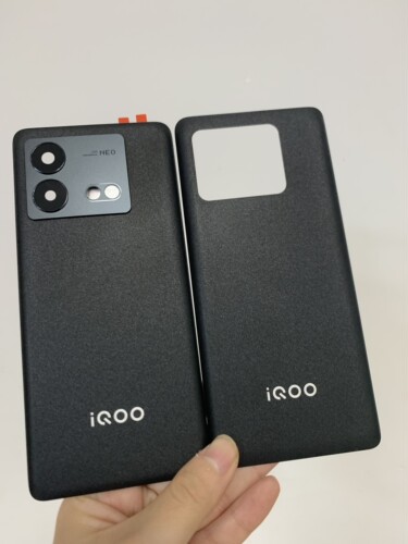 适用于iqooneo8玻璃后盖neo8Pro手机后壳电池盖有标后配后配