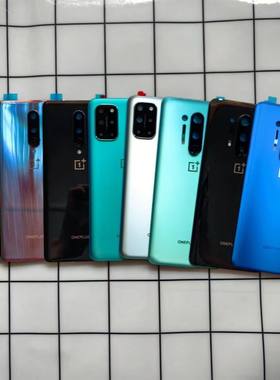 适用于Oneplus一加8T全新后配电池后盖外机壳1+8t手机保护后背壳
