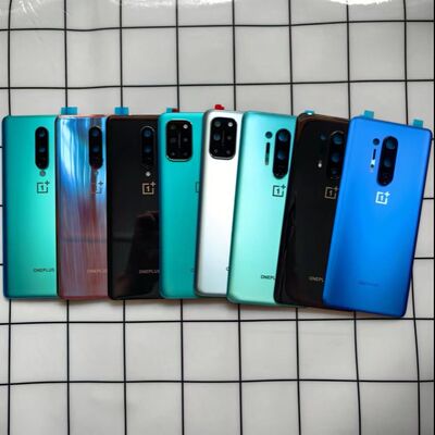 适用于Oneplus一加8T全新后配电池后盖外机壳1+8t手机保护后背壳