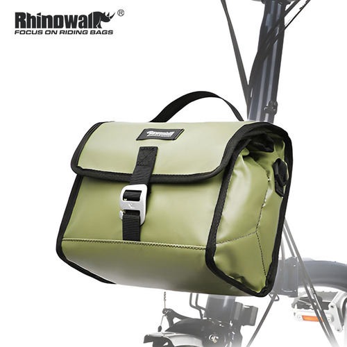 犀牛小布大行折叠自行车头猪鼻包