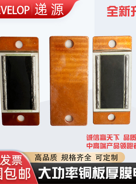 RMG大功率铜板厚膜高频负载无感电阻100W5R10R20R40R50R100R150欧