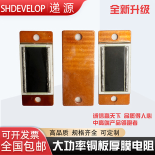 RMG大功率铜板厚膜高频负载无感电阻100W5R10R20R40R50R100R150欧