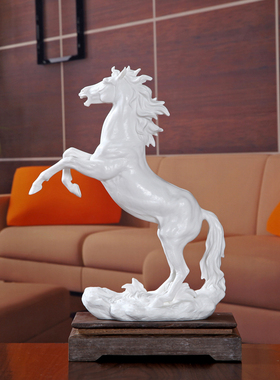 马摆件创意家居客厅酒柜立马发财马到成功招财风水开业送礼装饰品