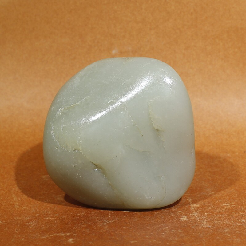 青白玉籽料原石玉石天然和田玉