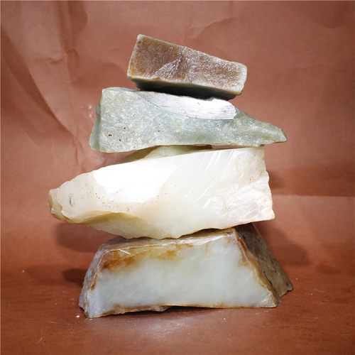 新疆且末山料边角练手料天然玉石