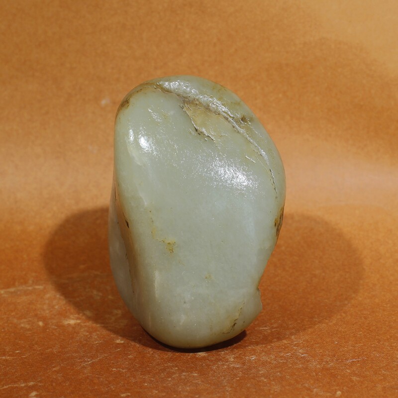 和田玉籽料原石青白玉籽料把件