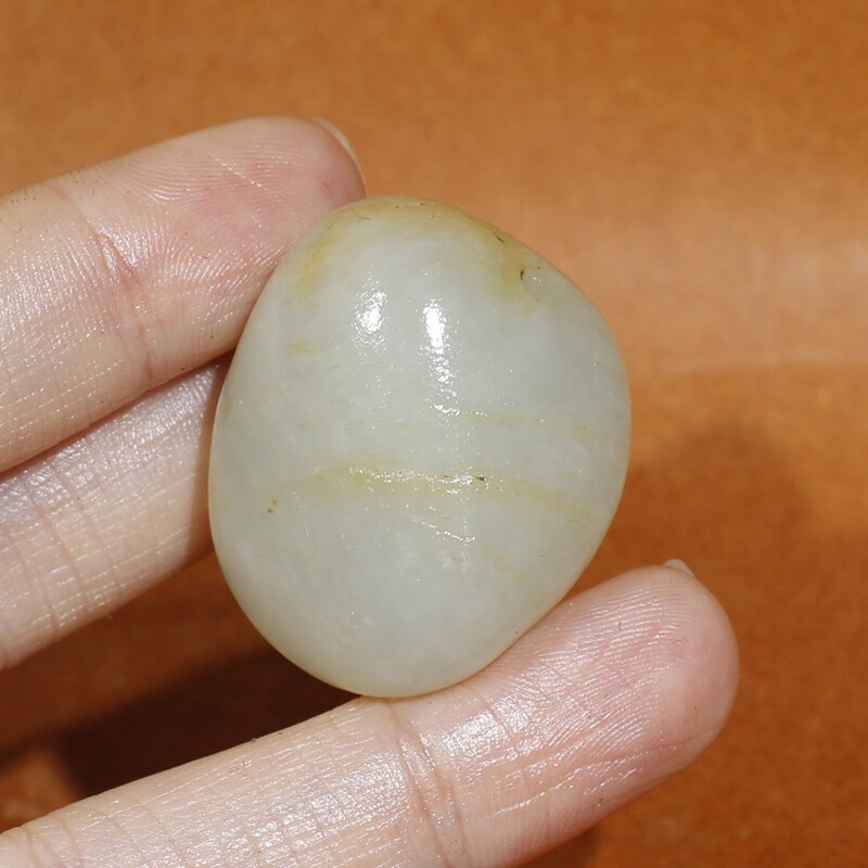 好型饱满和田玉天然玉石白玉吊坠