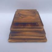 石锅隔热木板铁板木板隔热木垫木板铁板隔热垫石锅垫板方形木垫板