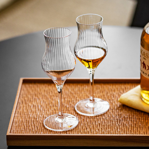 专业品鉴单一麦芽竖纹闻香杯